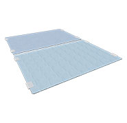 Clean Your Sole sanitizing trays in use